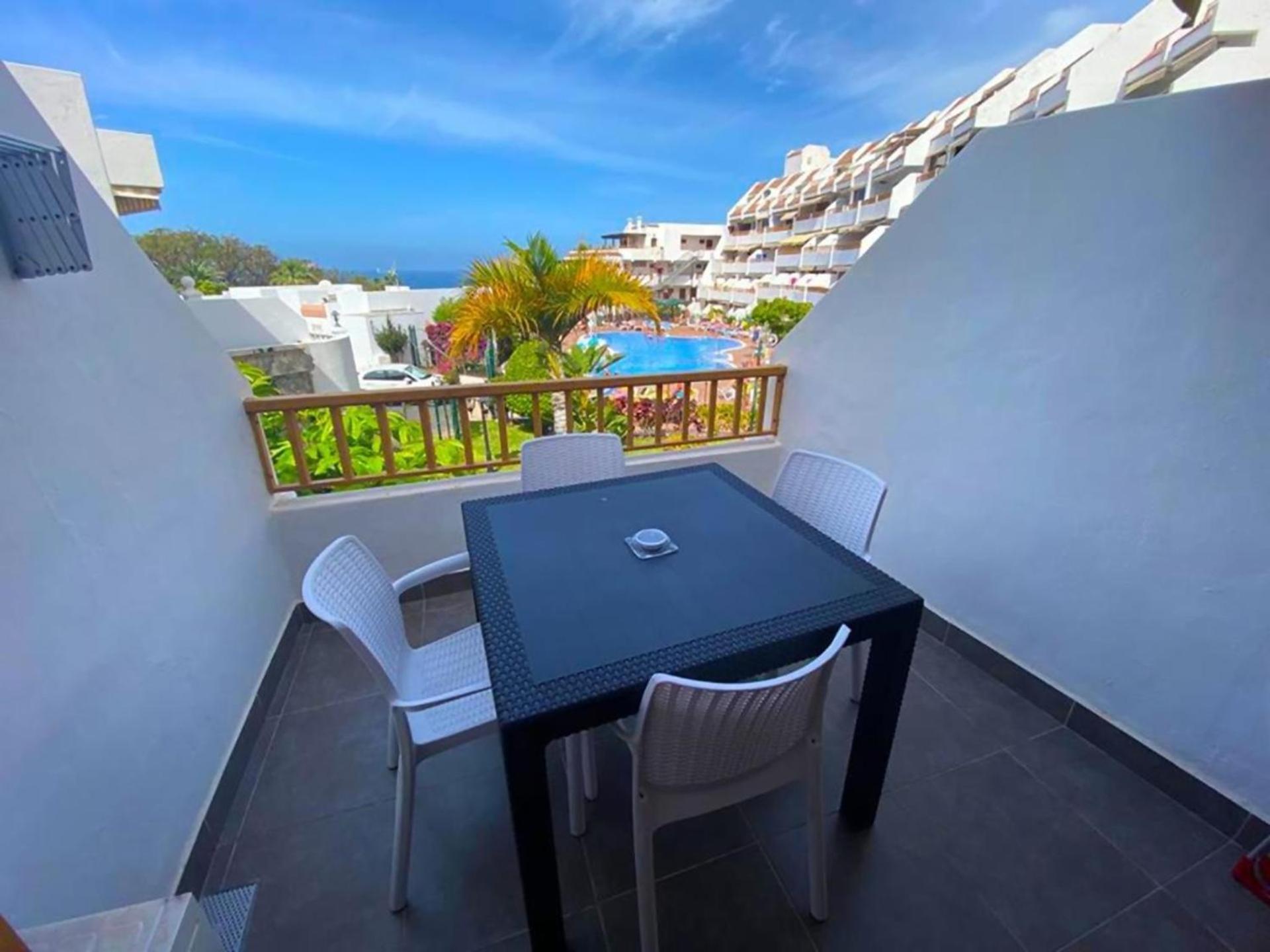 Appartamento Con Piscina E Vista Mare L102 Costa Adeje  Exteriör bild